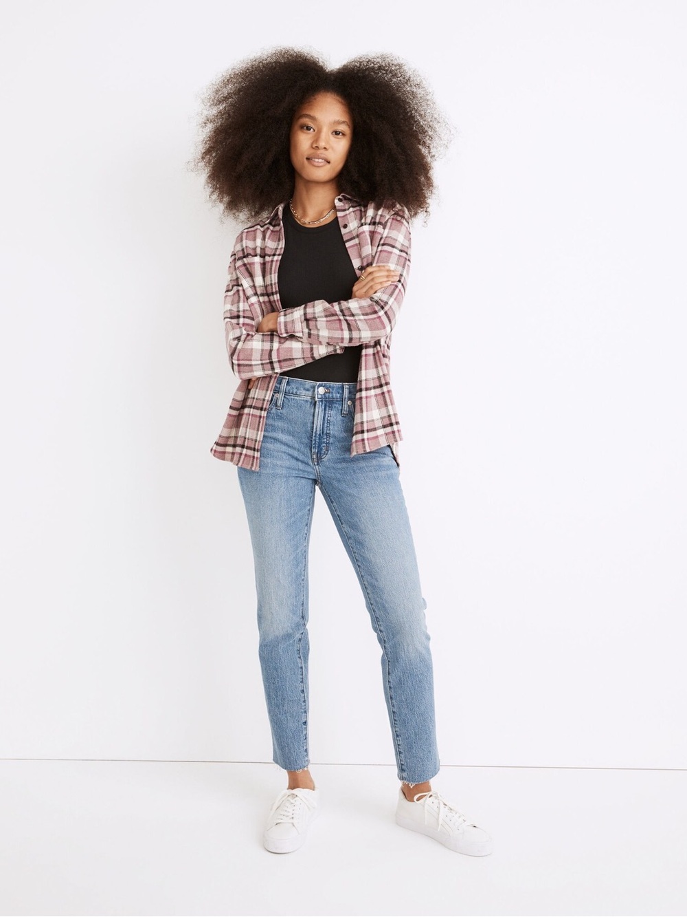 The Madewell Mid-Rise Perfect Vintage Jean in Enmore Wash